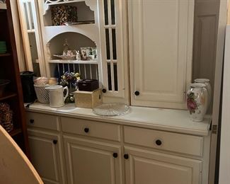 Great cabinet could go against wall in kitchen or anywhere