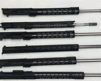 Upper/Barrel Stainless 204 Ruger 1;12, Upper/Barrel Stainless 6.5 Creedmoor 1-8, Upper/Barrel Stainless 243 Win 1-10, Upper/Barrel Stainless 6.8 Spc II 1:10 SS
Upper/Barrel Stainless 308 Win 1:10
Upper/Barrel Stainless 6.5 Grendel 1;8 SS
Upper/Barrel Black 5.45x39 w/Magazine

