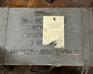 900 rounds, 7.9mm in wax