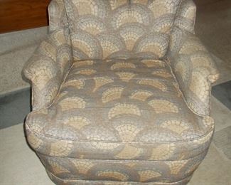 Mid century low back chair