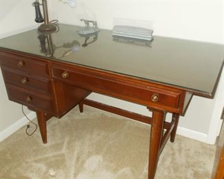 Willett cherry wood Mid century modern desk