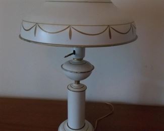 Mid century metal lamp