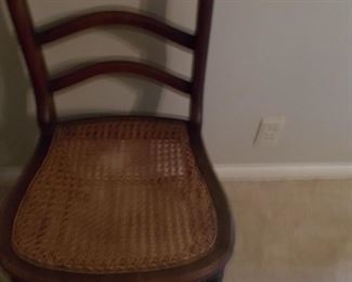 Cane bottom chair
