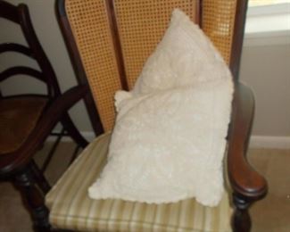 Cane back antique rocker