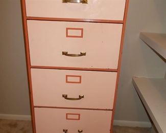 VINTAGE retail store pattern cabinet