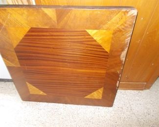 Wood vintage folding table