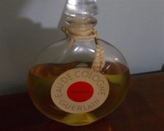 Shalimar LARGE antique bottle and contents