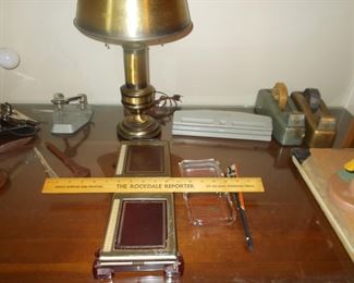 Vintage desk accessories