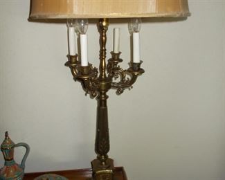Brass lamp