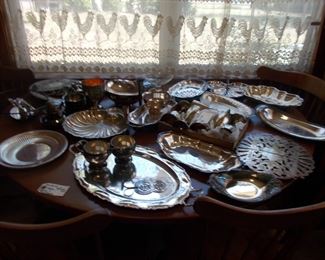 Sterling, silverplate and other