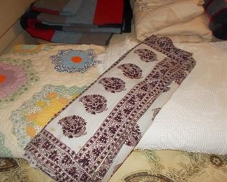 Quilt, chenille , and other
