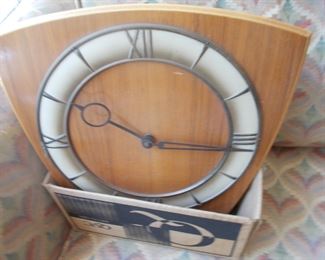 Vintage clock as is not running