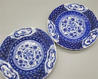 Decorated Blue & White Pieces