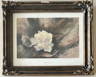 Pat Denton Summer Jewel Signed And Numbered 14.25" X 11.75" Print AP 90 Of 198 In Decorative Frame 