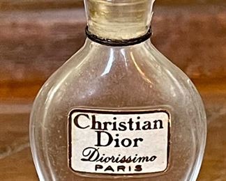Vintage Christian Dior Diorissimo Paris 3.5" Perfume Bottle 