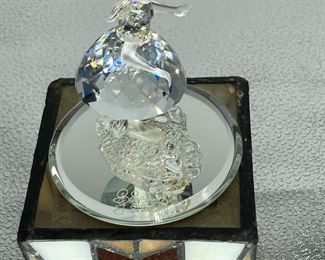 #129 Swarovski Crystal Red Riding Hood original box and certificate   no flaws                                                         $77