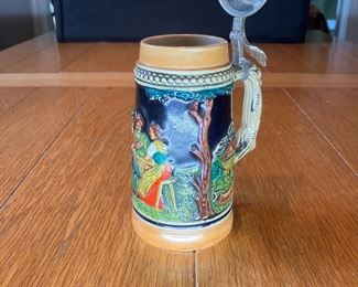 #134 German  Beer Stein Mug                                            $10
