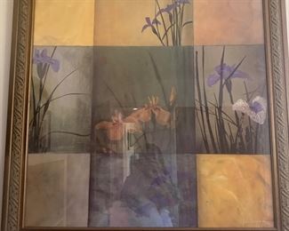 #207 extra large framed print                                  $33