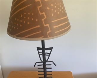 #213 aztec lamp                                             $15