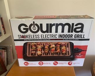 #221 indoor grill never opened.                            $33