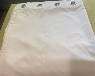 #256 grommet gray curtain 2 panels            $10