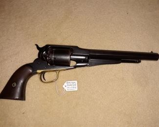 Remington Model 1858, .44 caliber, Army Percussion Revolver, early serial # 20044