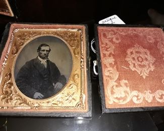 Antique tin type