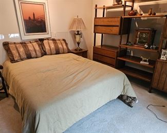 Queen Posturepedic memory foam bed