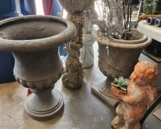 Cement pots