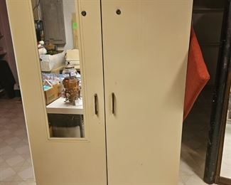 Metal cabinets