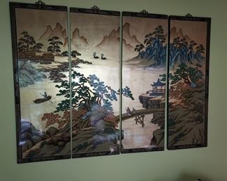 Panel Asian Artwork