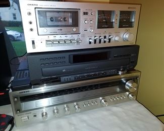 Vintage Onkyo Cassette Player  TA-630D