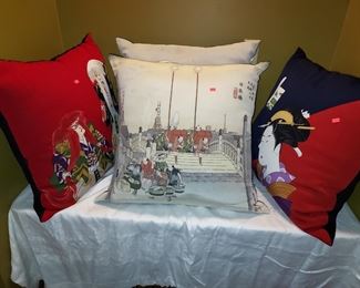 Asian Inspired Decorative Pillows