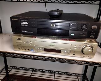 VCR & DVD Player