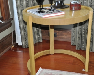 Great Up Close Detail of the MCM Round End Table!