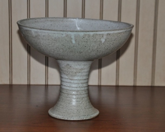 Brian Vannostrand Footed Bowl. 8" Dia. x 6.5"h