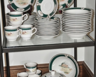 Keltcraft Ireland, "Pursuit" Fine Five Piece Place Setting for 12. Serving Pieces Sold Separately  