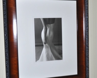 Another Beautifully Framed Black and White Photo, Woman's Bodice, by Lisa Spindler, 1997