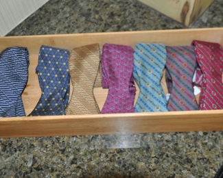 Amazing Selection of Hermes Bow Ties. 