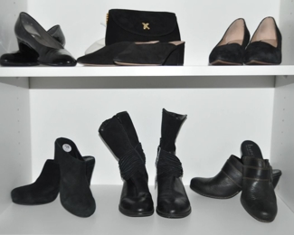 Nice Selection of  Woman's Black Shoes, Size 8-9