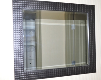 Black  Framed Mirror