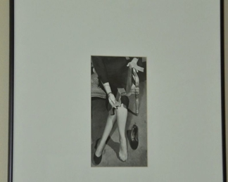 Framed Black and White Vintage Photography, 16 1/4" x 20"