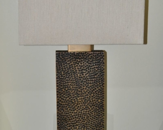 Uttermost "Canfield" Gold and Bronze Table Lamp17"w x 10"d x 32.25"h (Pair Available)