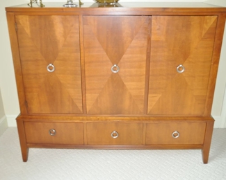 Vintage Ethan Allen Avenue Collection Media Cabinet, 63"w x 51"h x 24"d