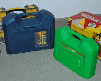 K'nex Sets (Super Structures 50 Model Building Set is NIB) and Tonka Mighty Dump (NIB)