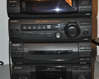 Sony LBT-D590 Fully Remote Controlled Compact HIFI Stereo System