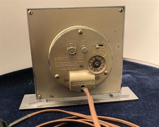 ALSO HAS ALARM CLOCK FEATURE.