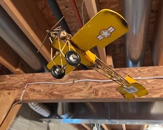 Metal airplane