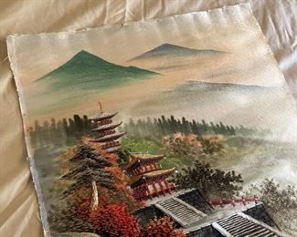 Silk painting