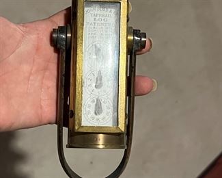 Antique Brass John Bliss Ship Taffrail Log